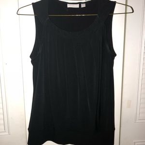 Black tank top